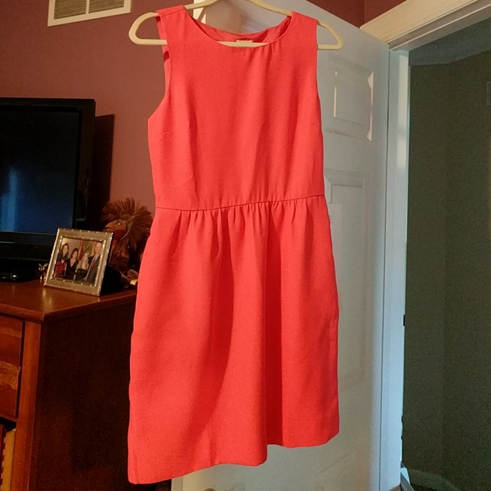 Coral J.Crew Dress